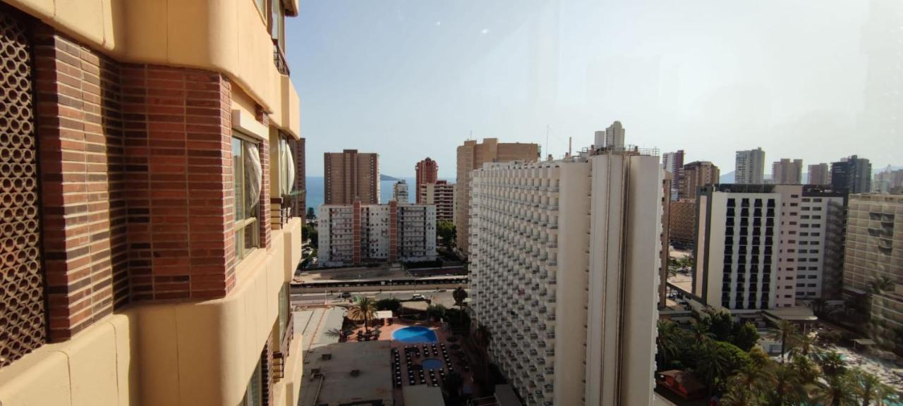 Precioso Apartamento Con Piscina Y Vistas Al Mar Mediterraneo. Benidorm Ngoại thất bức ảnh