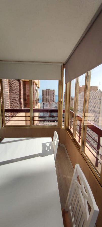 Precioso Apartamento Con Piscina Y Vistas Al Mar Mediterraneo. Benidorm Ngoại thất bức ảnh