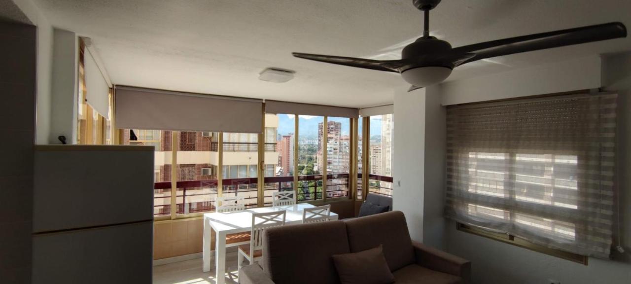 Precioso Apartamento Con Piscina Y Vistas Al Mar Mediterraneo. Benidorm Ngoại thất bức ảnh