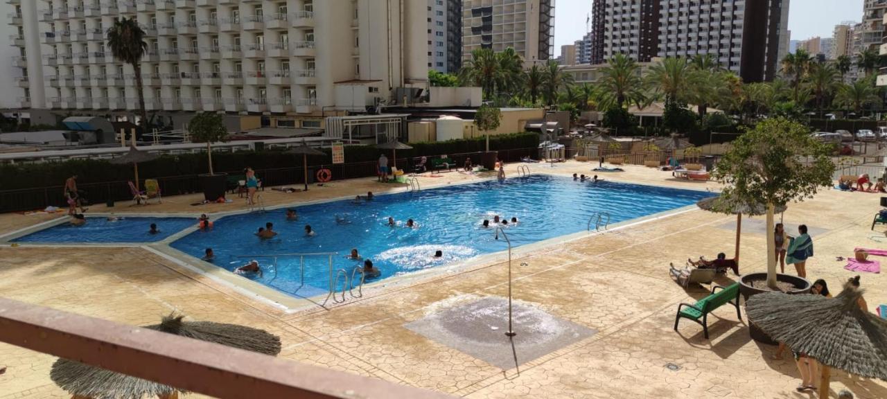 Precioso Apartamento Con Piscina Y Vistas Al Mar Mediterraneo. Benidorm Ngoại thất bức ảnh